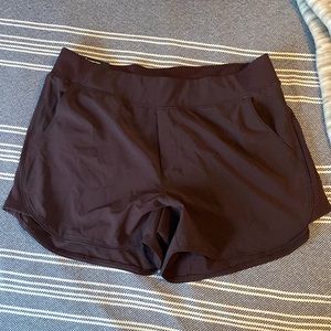 Large Maroon Shorts NWT